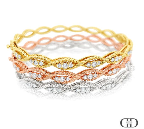 Boost Your Looks with Aesthetic Gold and Diamonds Bracelets