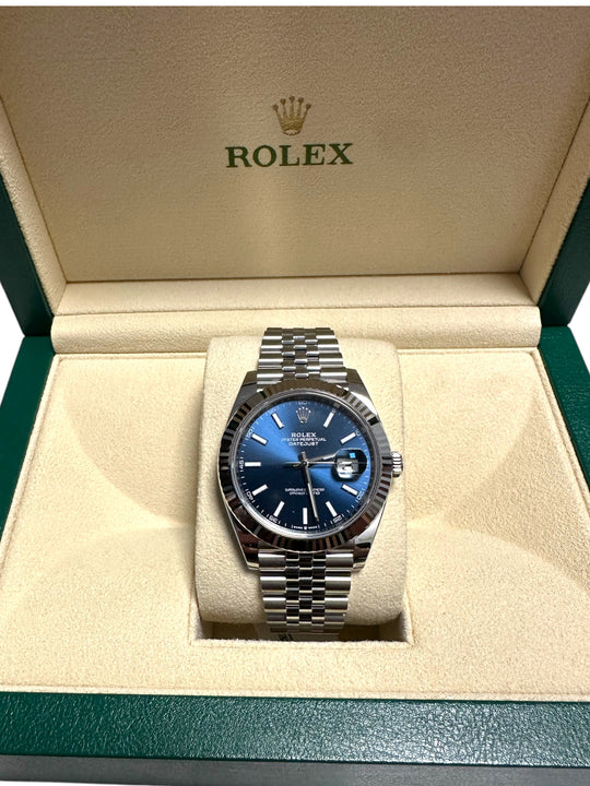 ロレックス コレクションボックス 青 10253547-f29f-494d-9692-